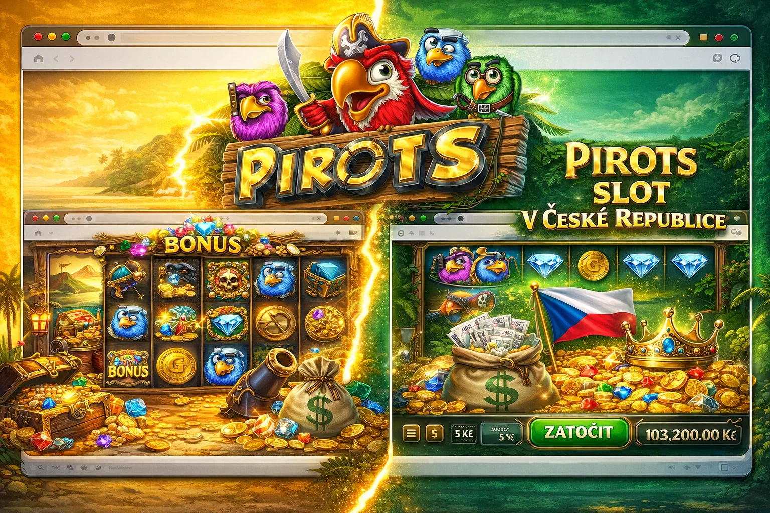 Pirots — hrajte originální slot