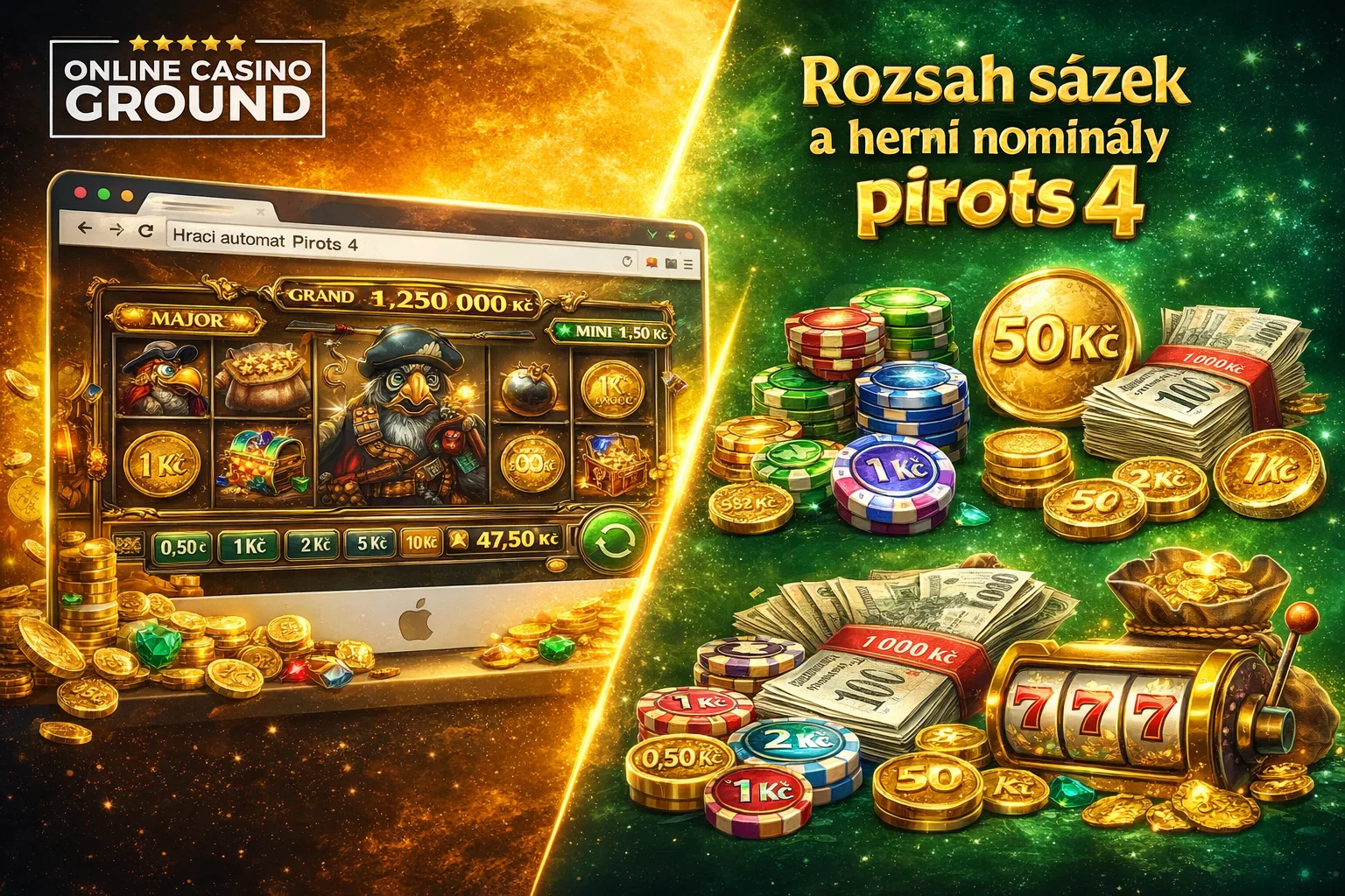 Obecné informace o slotu Pirots 4
