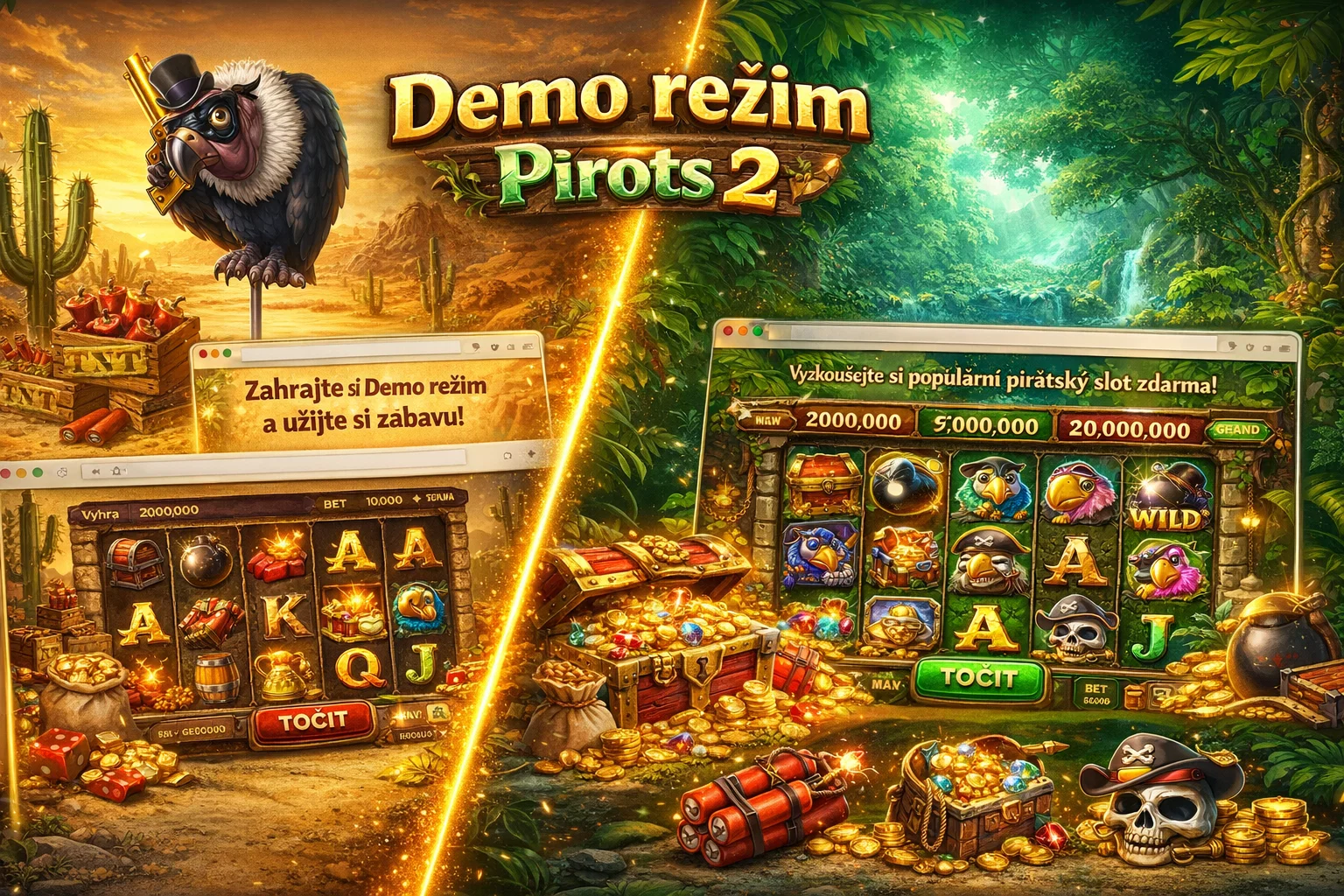 Demo-režim Pirots 2