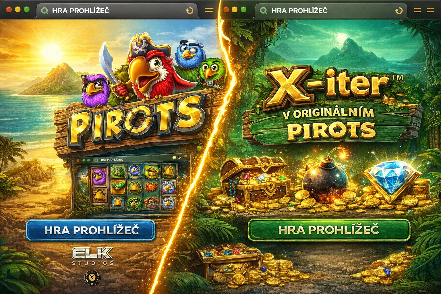 Bonusová hra v Pirots